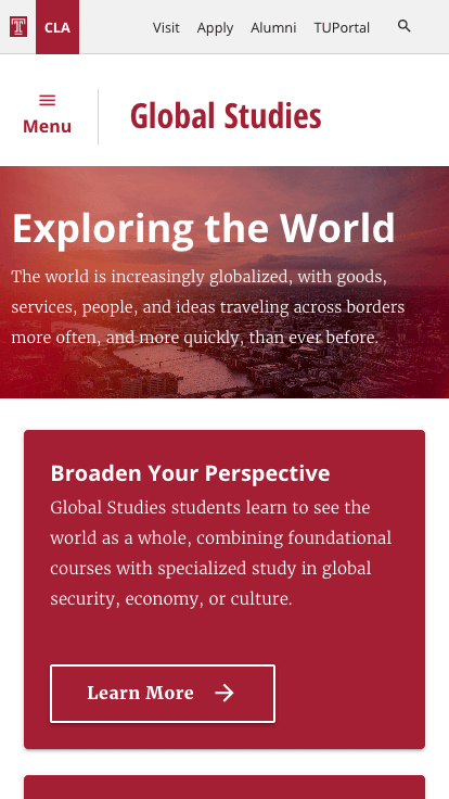 "Temple Universitymobile site"